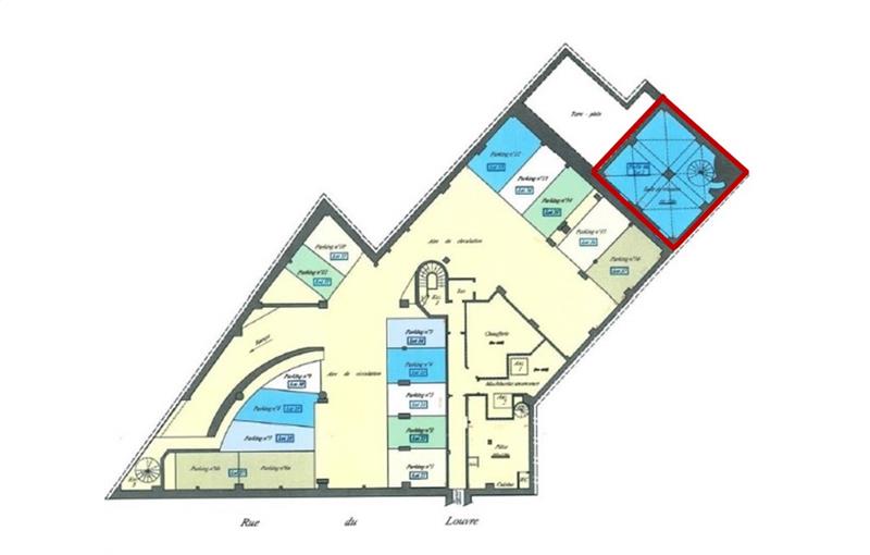 Location de bureau de 317 m² à Paris 2 - 75002 plan - 1