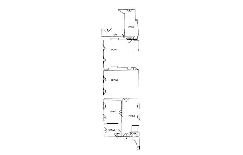 Location de bureau de 116 m² à Paris 2 - 75002 plan - 1