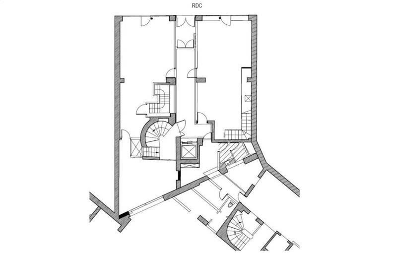 Location de bureau de 215 m² à Paris 3 - 75003 plan - 1