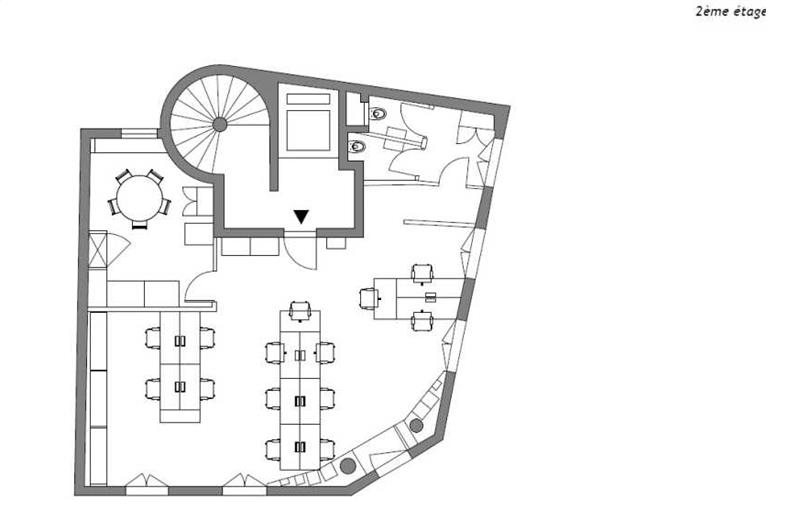 Location de bureau de 80 m² à Paris 4 - 75004 plan - 1