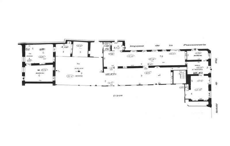 Location de bureau de 350 m² à Paris 4 - 75004 plan - 1