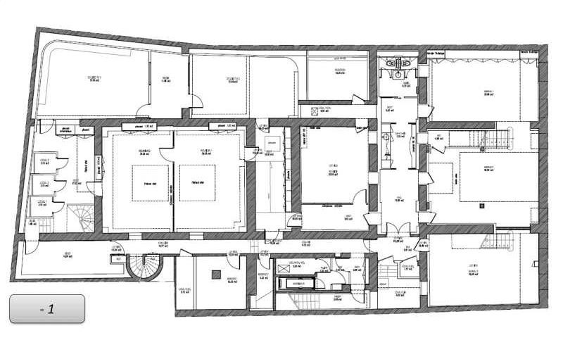 Location de bureau de 2 946 m² à Paris 8 - 75008 plan - 1