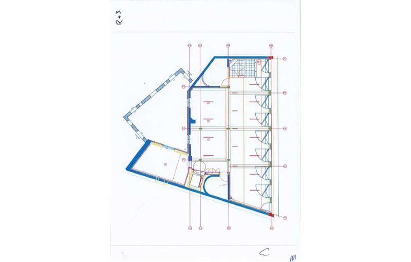 Location de bureau de 159 m² à Paris 8 - 75008 plan - 1