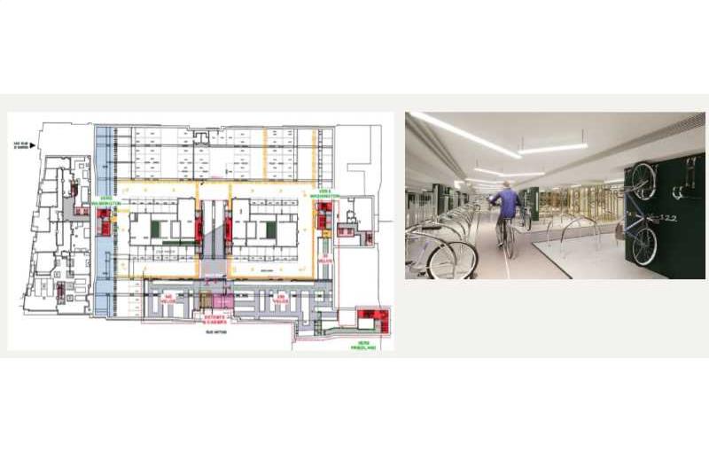 Location de bureau de 1 161 m² à Paris 8 - 75008 plan - 1