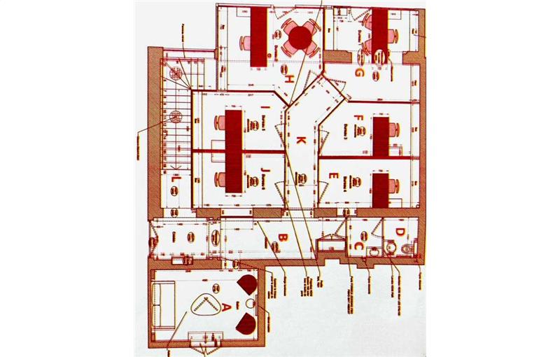 Location de bureau de 270 m² à Paris 8 - 75008 plan - 1