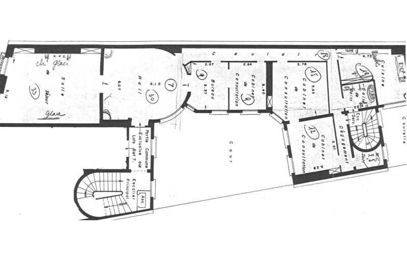 Location de bureau de 150 m² à Paris 9 - 75009 plan - 1