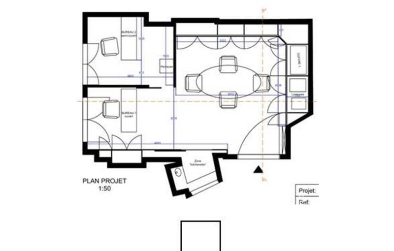 Location de bureau de 28 m² à Paris 9 - 75009 plan - 1