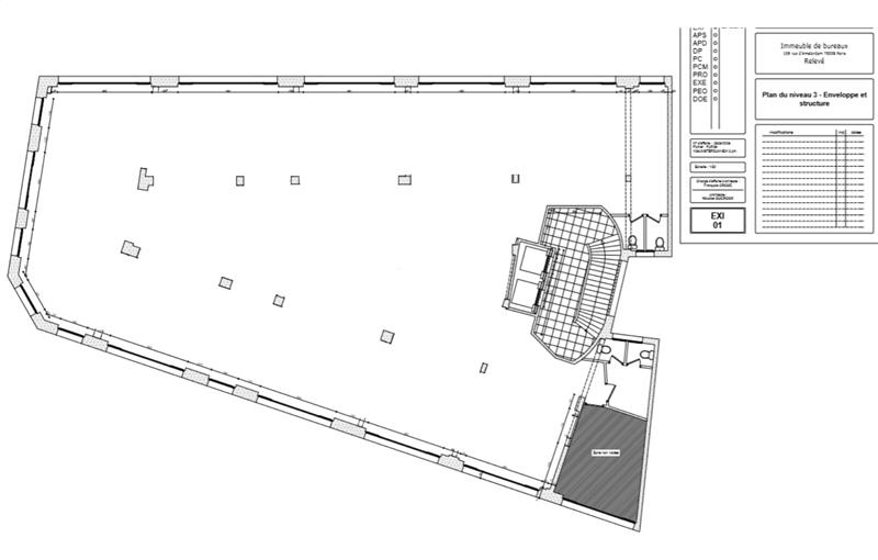 Location de bureau de 440 m² à Paris 9 - 75009 plan - 1