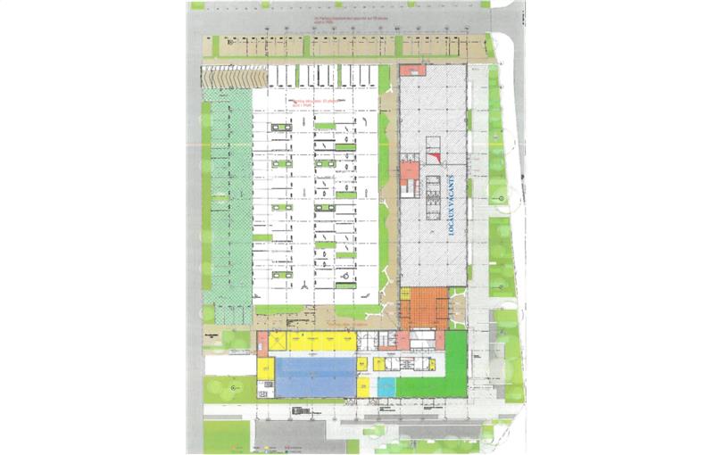 Location de bureau de 810 m² à Pessac - 33600 plan - 1