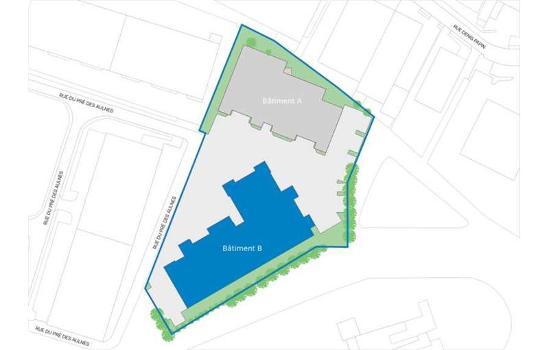 Location de bureau de 337 m² à Pontault-Combault - 77340 plan - 1