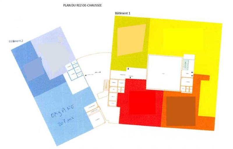 Location de bureau de 686 m² à Pusignan - 69330 plan - 1