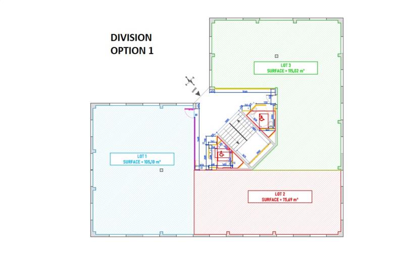 Location de bureau de 354 m² à Ramonville-Saint-Agne - 31520 plan - 1