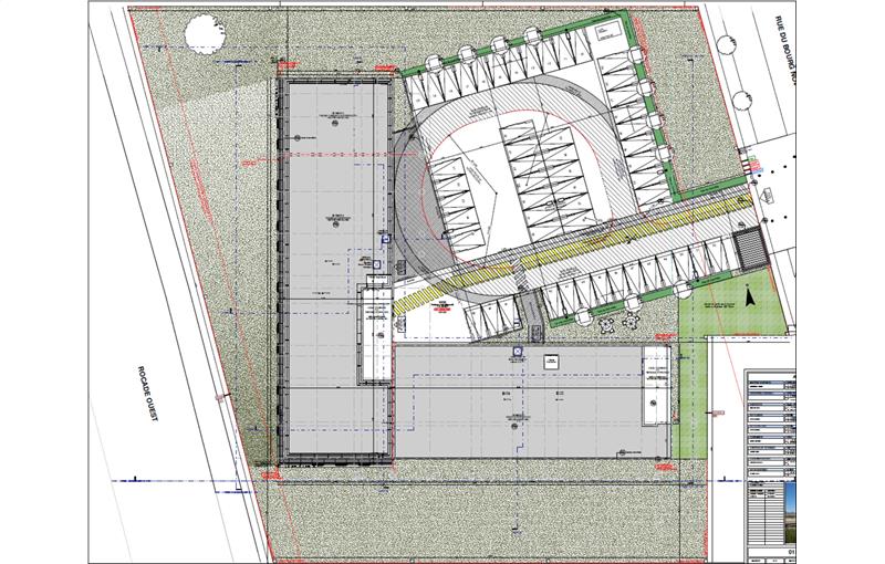 Location de bureau de 3 210 m² à Rennes - 35000 plan - 1