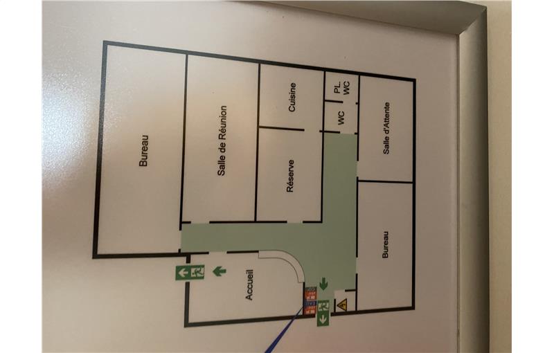 Location de bureau de 125 m² à Rennes - 35000 plan - 1