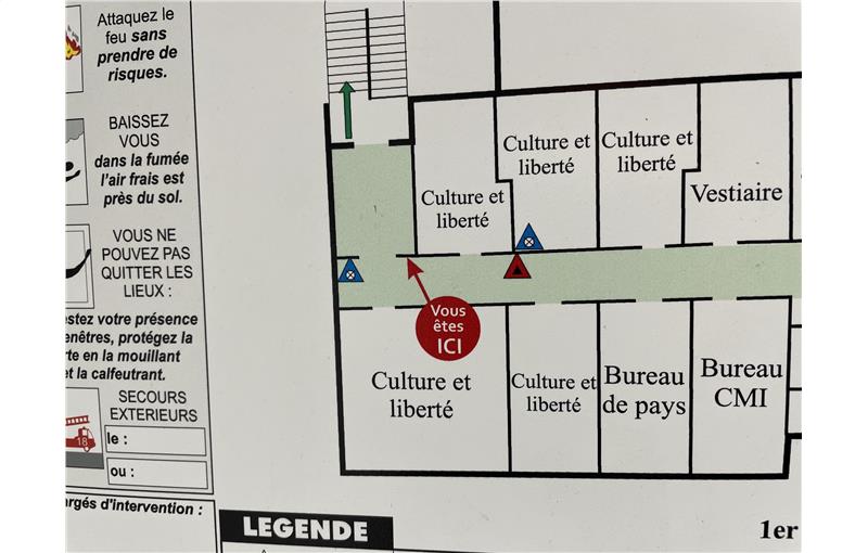 Location de bureau de 133 m² à Rezé - 44400 plan - 1