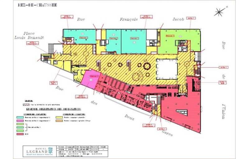 Location de bureau de 8 825 m² à Rueil-Malmaison - 92500 plan - 1