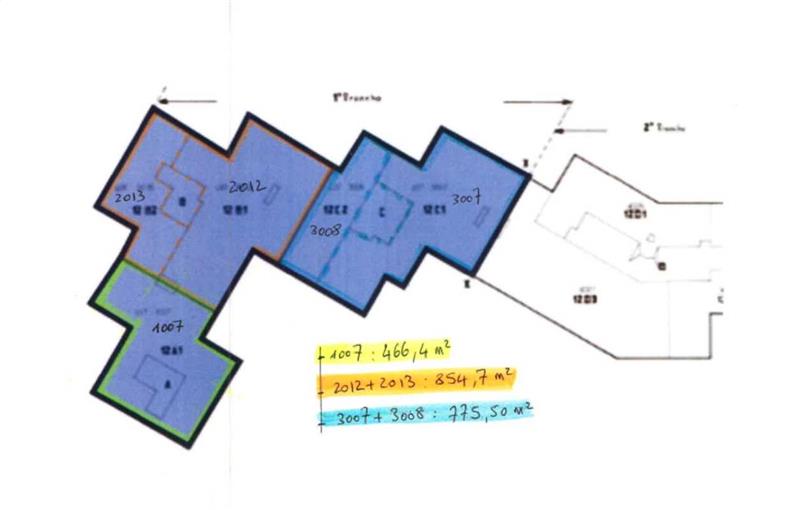 Location de bureau de 2 097 m² à Saint-Cloud - 92210 plan - 1