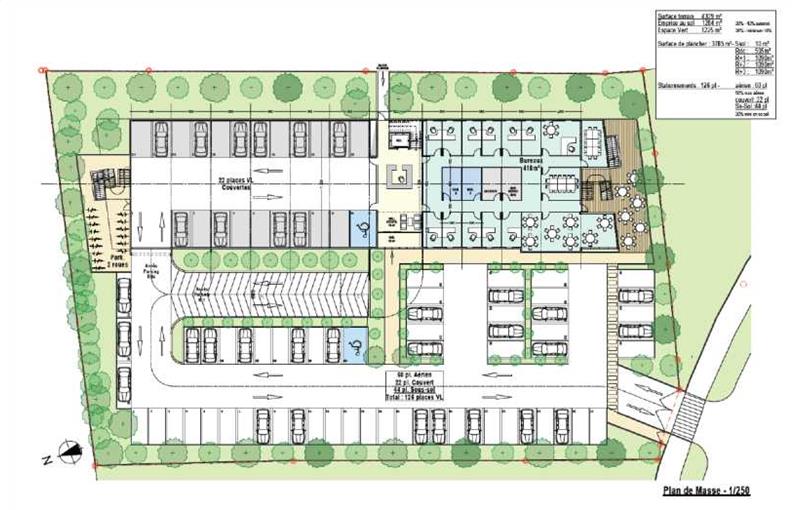 Location de bureau de 2 921 m² à Saint-Grégoire - 35760 plan - 1