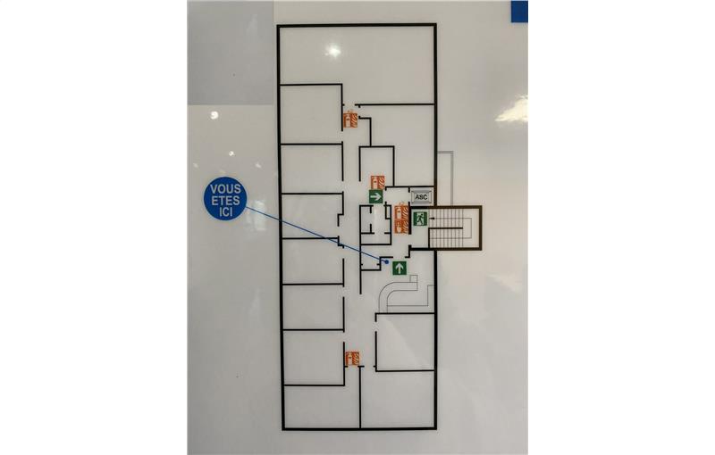 Location de bureau de 344 m² à Saint-Grégoire - 35760 plan - 1