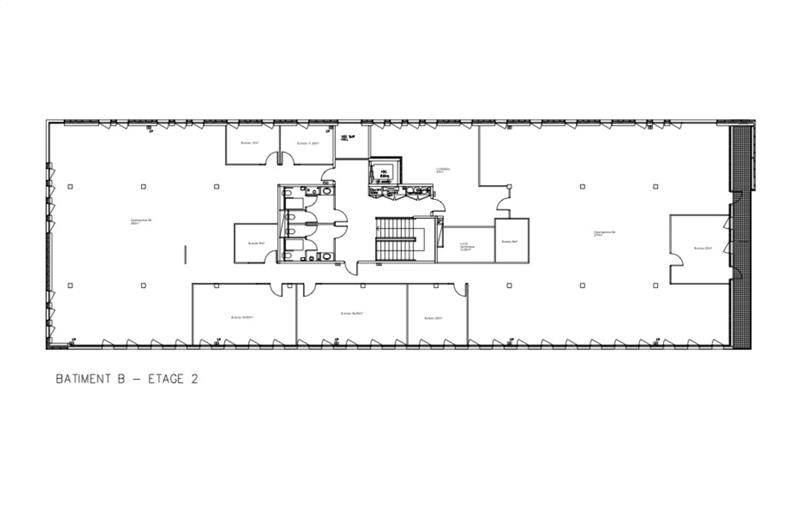 Location de bureau de 878 m² à Saint-Herblain - 44800 plan - 1