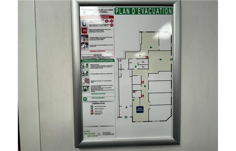 Location de bureau de 127 m² à Saint-Herblain - 44800 plan - 1