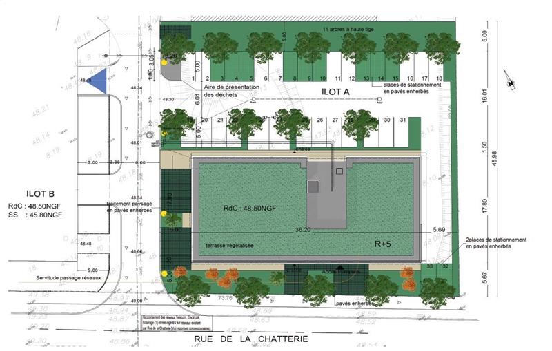 Location de bureau de 598 m² à Saint-Herblain - 44800 plan - 1