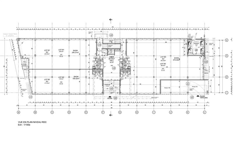 Location de bureau de 1 569 m² à Saint-Herblain - 44800 plan - 1