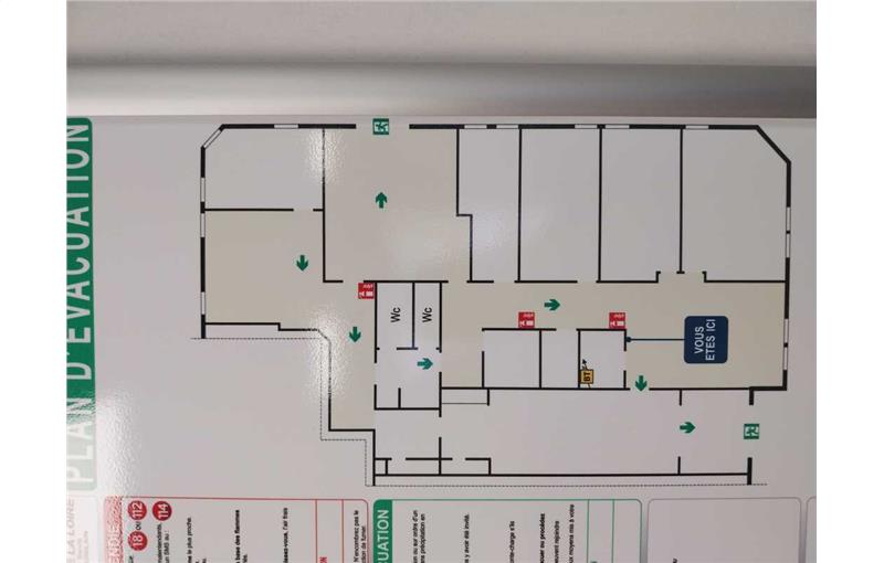 Location de bureau de 127 m² à Saint-Herblain - 44800 plan - 1