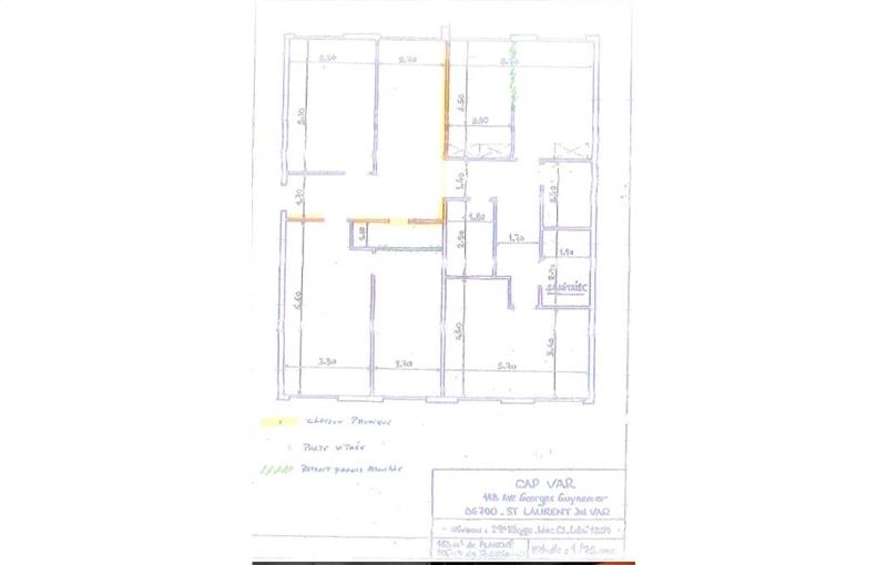 Location de bureau de 275 m² à Saint-Laurent-du-Var - 06700 plan - 1