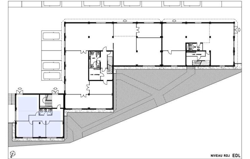 Location de bureau de 117 m² à Saint-Martin-d'Hères - 38400 plan - 1