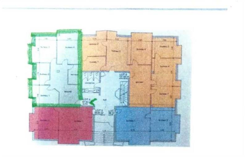 Location de bureau de 276 m² à Saint-Martin-d'Hères - 38400 plan - 1