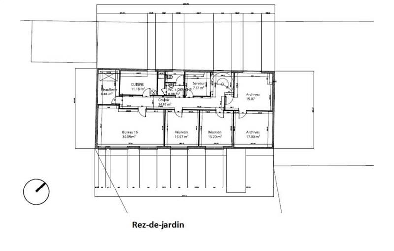 Location de bureau de 450 m² à Saint-Maur-des-Fossés - 94100 plan - 1