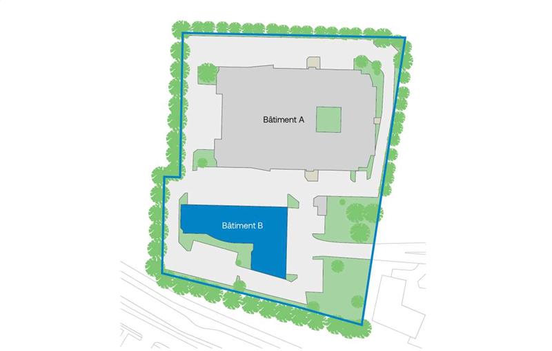 Location de bureau de 471 m² à Saint-Michel-sur-Orge - 91240 plan - 1