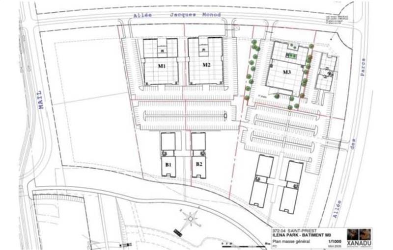 Location de bureau de 2 346 m² à Saint-Priest - 69800 plan - 1