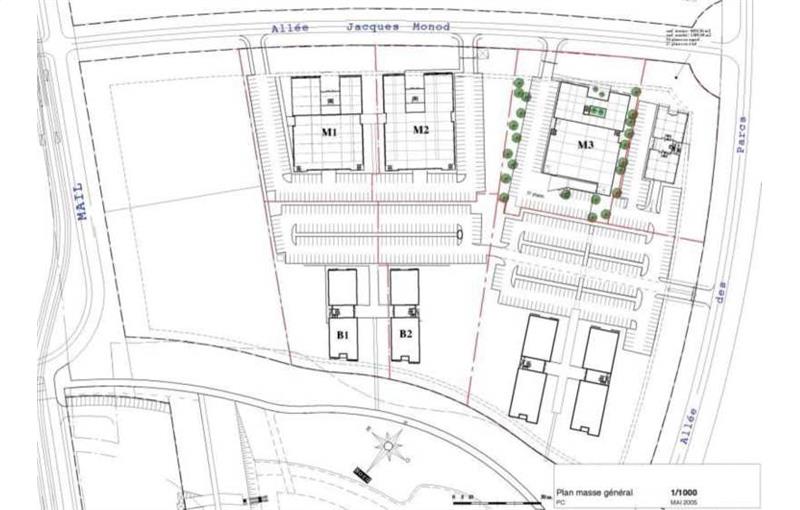 Location de bureau de 1 006 m² à Saint-Priest - 69800 plan - 1