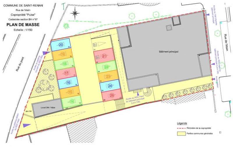 Location de bureau de 281 m² à Saint-Renan - 29290 plan - 1