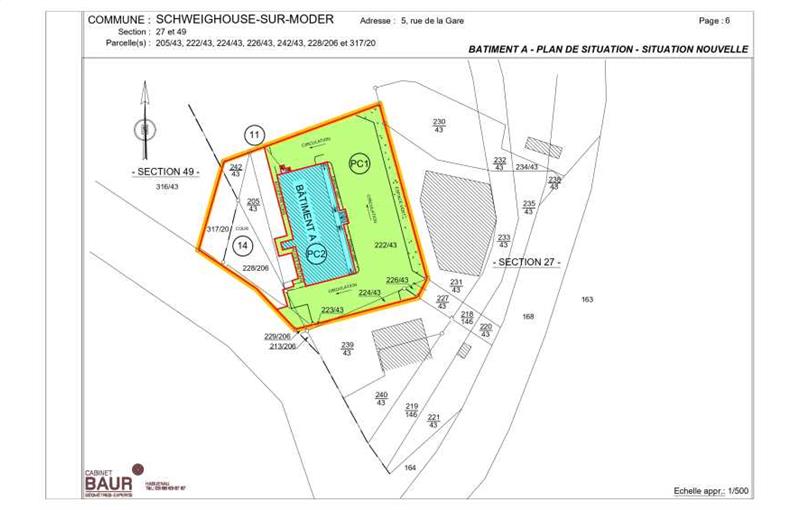 Location de bureau de 1 464 m² à Schweighouse-sur-Moder - 67590 plan - 1