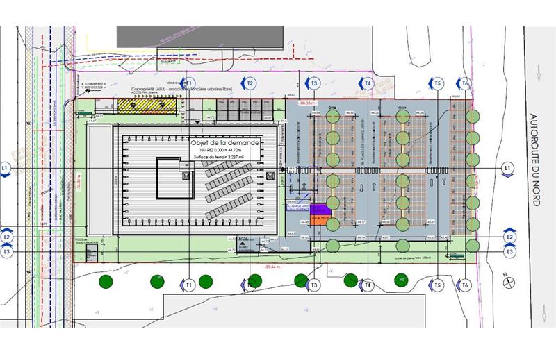 Location de bureau de 1 512 m² à Seclin - 59113 plan - 1