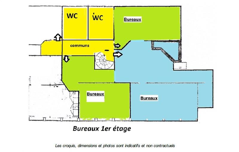 Location de bureau de 114 m² à Seclin - 59113 plan - 1