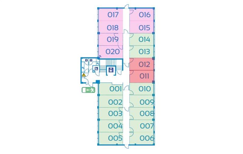 Location de bureau de 400 m² à Seclin - 59113 plan - 1