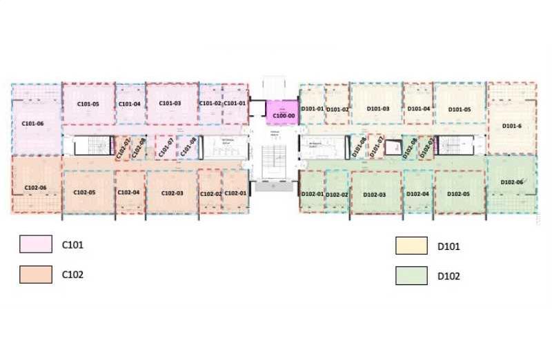 Location de bureau de 5 717 m² à Serris - 77700 plan - 1