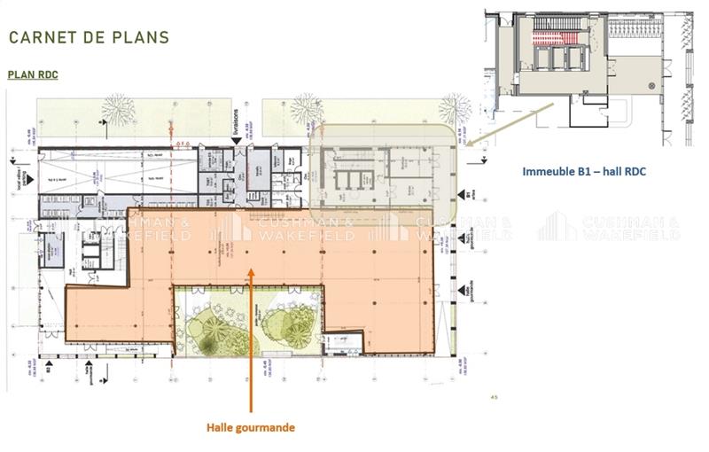 Location de bureau de 3 984 m² à Strasbourg - 67000 plan - 1