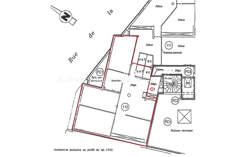 Location de bureau de 121 m² à Strasbourg - 67000 plan - 1