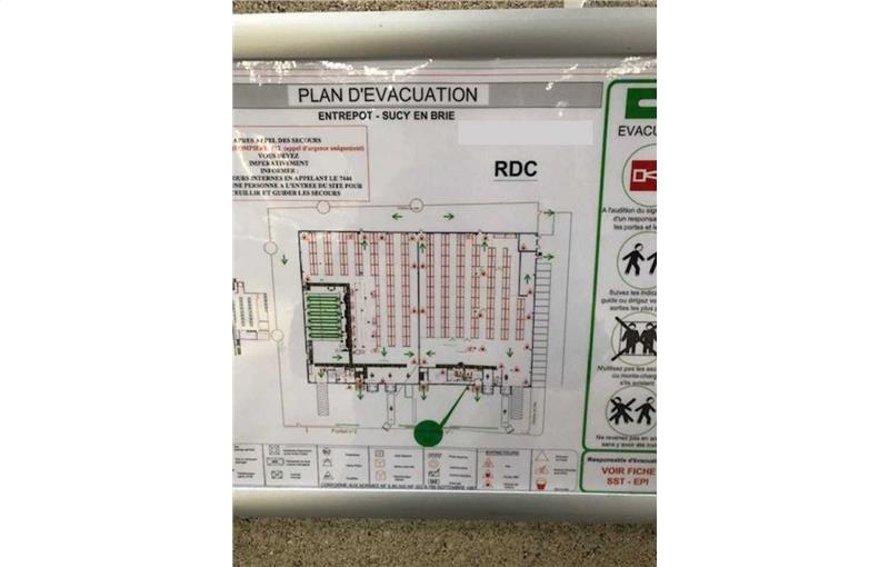 Location de bureau de 4 990 m² à Sucy-en-Brie - 94370 plan - 1