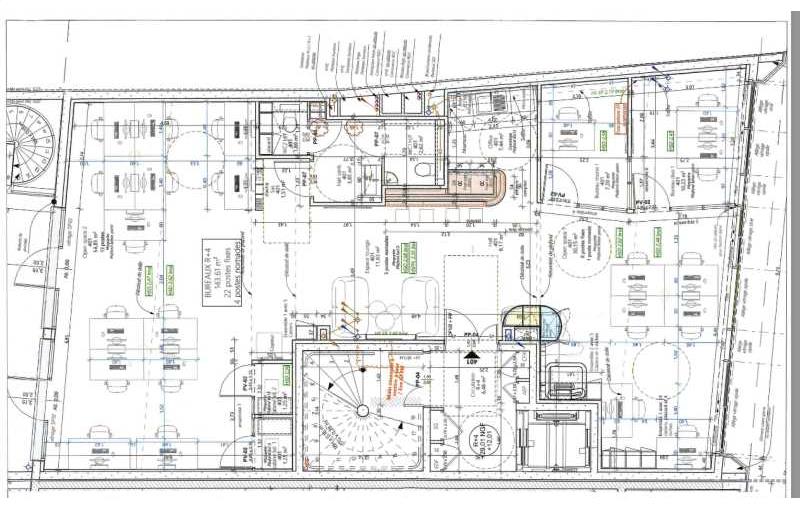 Location de bureau de 290 m² à Talence - 33400 plan - 1