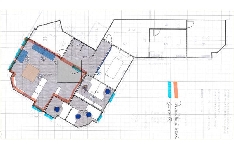 Location de bureau de 180 m² à Toulouse - 31000 plan - 1