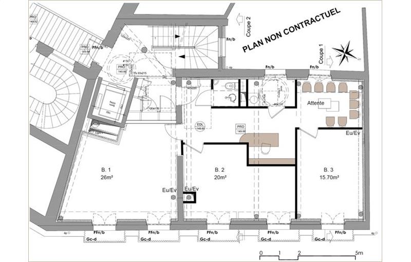 Location de bureau de 106 m² à Toulouse - 31000 plan - 1