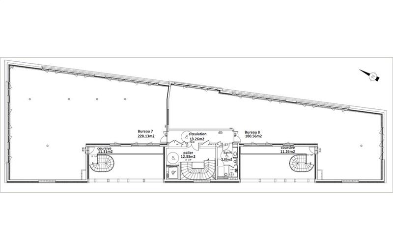 Location de bureau de 200 m² à Toulouse - 31000 plan - 1