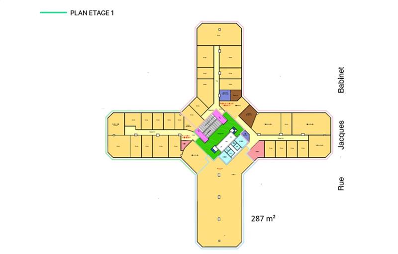 Location de bureau de 547 m² à Toulouse - 31000 plan - 1