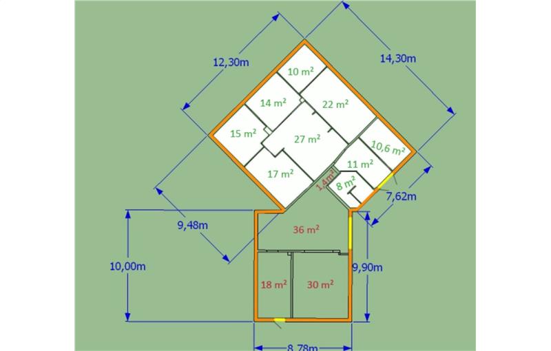 Location de bureau de 135 m² à Toulouse - 31000 plan - 1